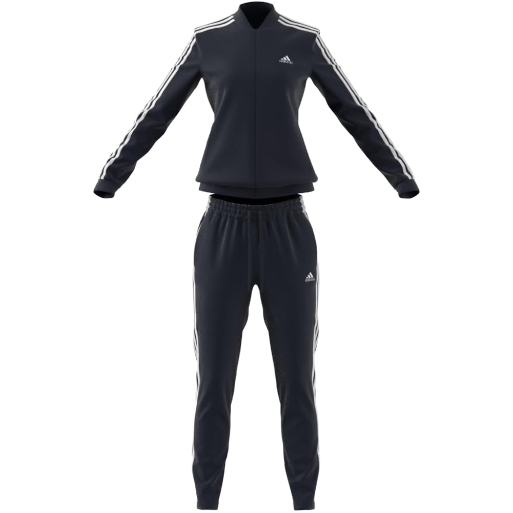 adidas Womens Essentials 3-stripes Track Suit