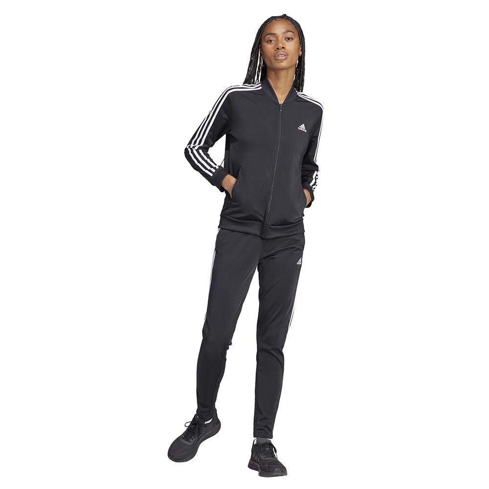 adidas Womens Essentials 3-stripes Track Suit