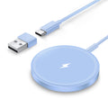 Magnetic Wireless Magsafe Charger iPhone: Charging Pad for iPhone 17/16/15/14/13/12 Series & AirPods Pro 4-2, Strong Magnet, Dual Ports, Case-Friendly, Lightweight for Travel Home Office Desk