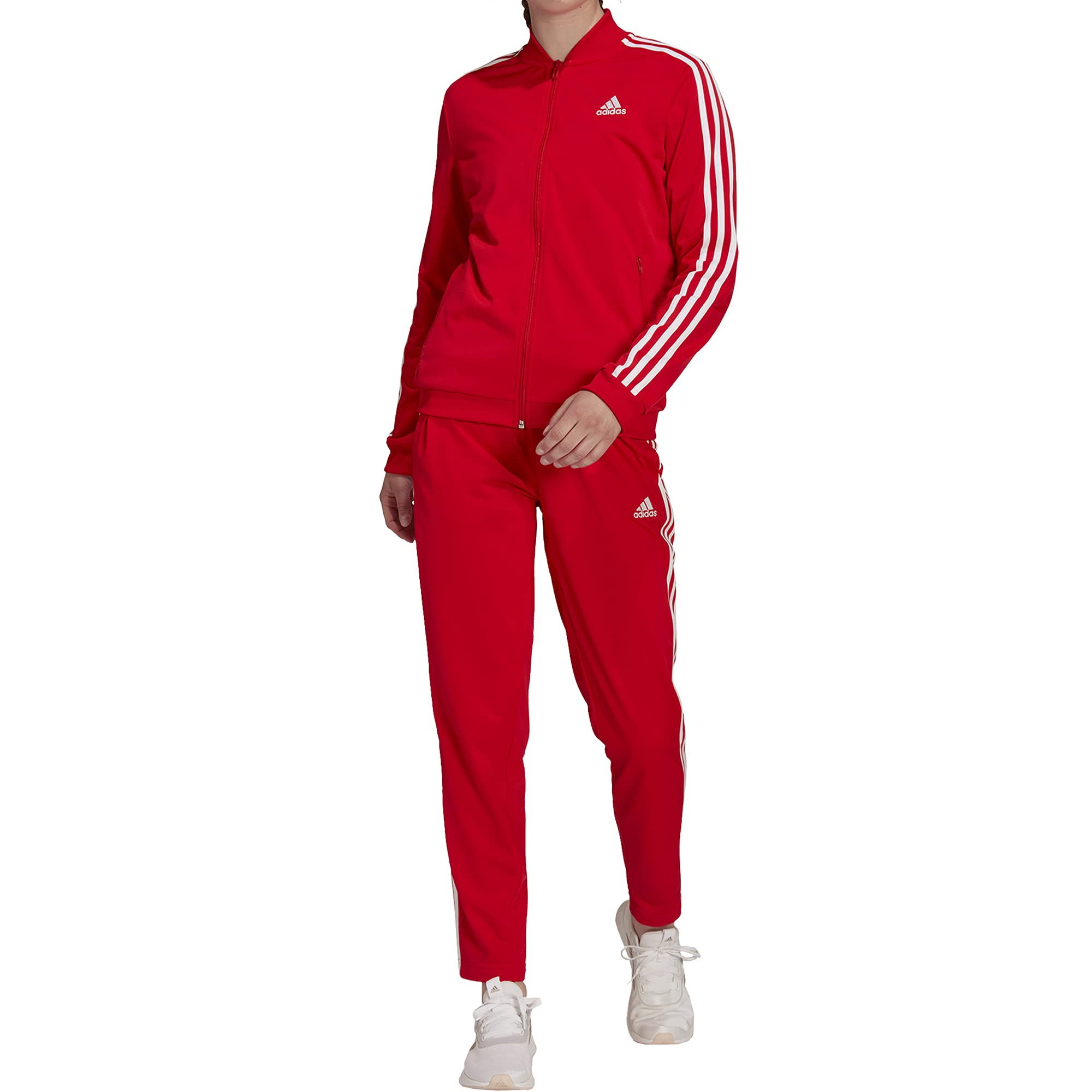 adidas Womens Essentials 3-stripes Track Suit