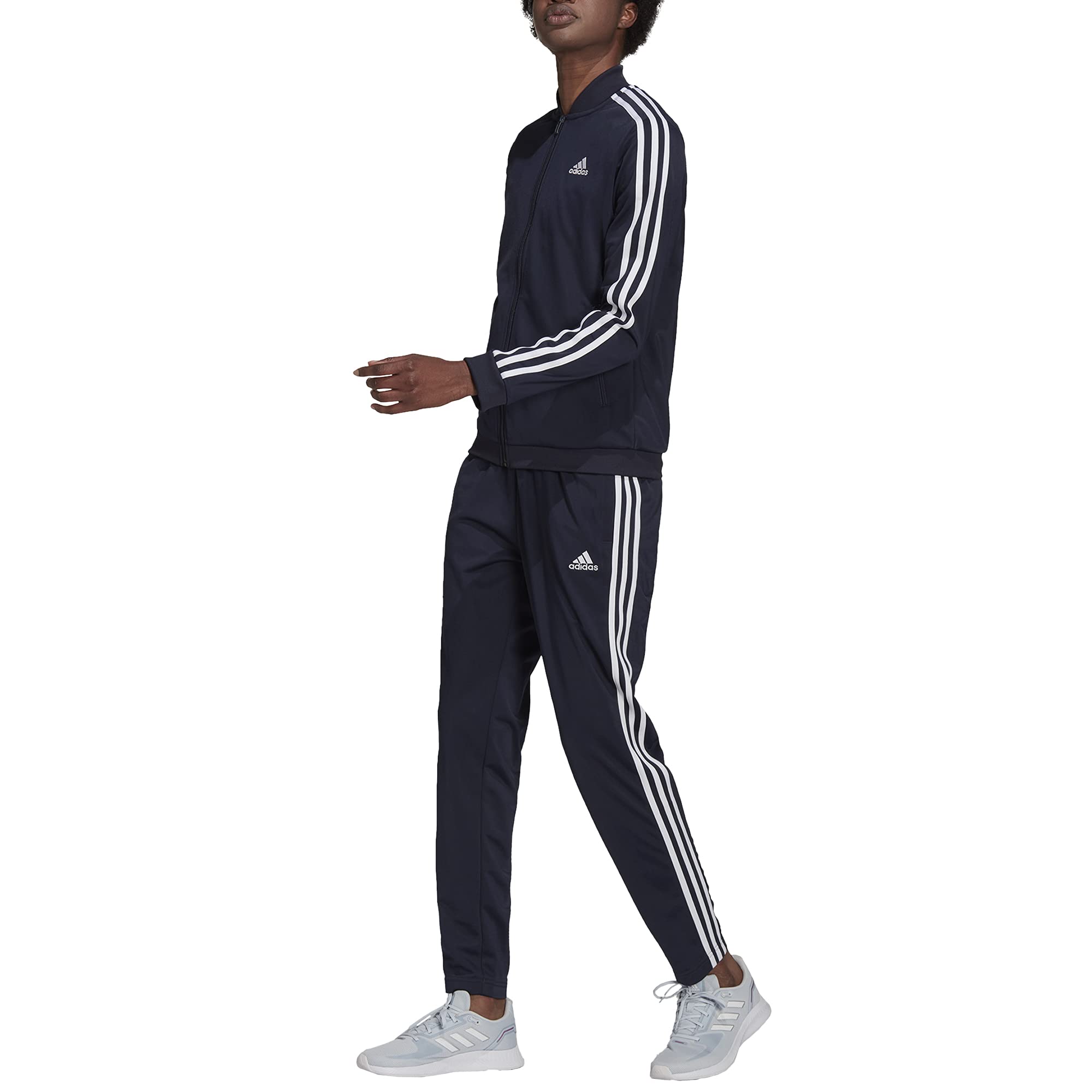 adidas Womens Essentials 3-stripes Track Suit