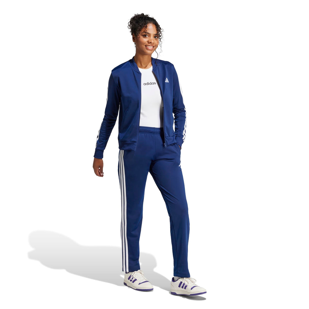adidas Womens Essentials 3-stripes Track Suit