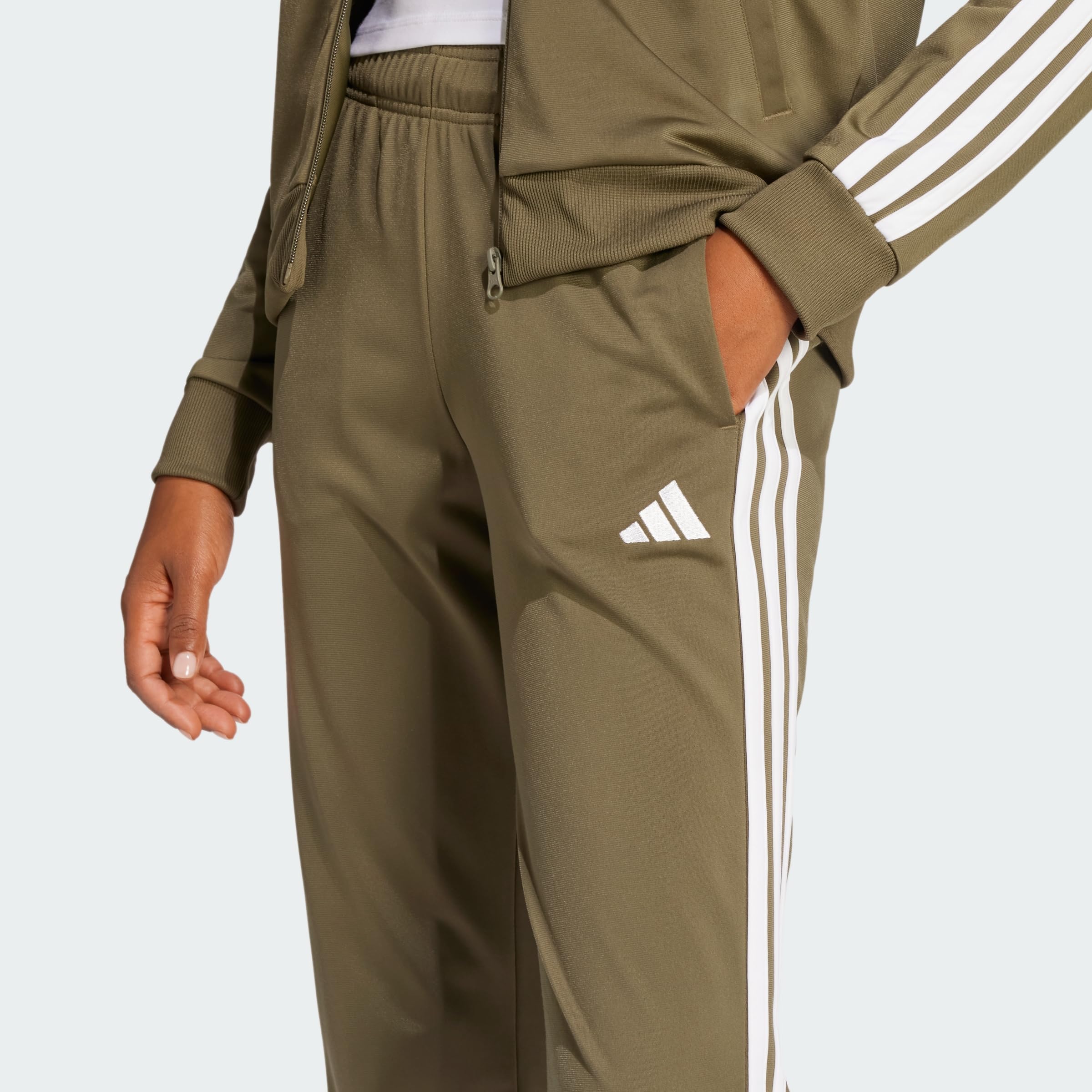 adidas Womens Essentials 3-stripes Track Suit